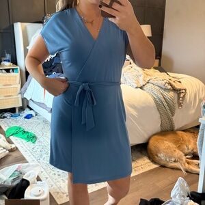 Nine West Light Blue Mini Dress
